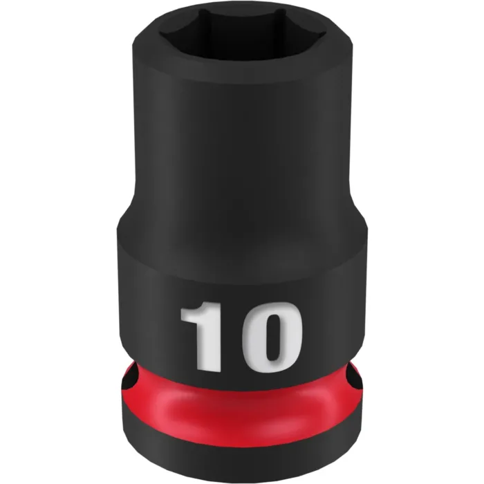 Milwaukee SHOCKWAVE™ Impact Duty 3/8" Drive 10MM Standard 6 Point Socket
