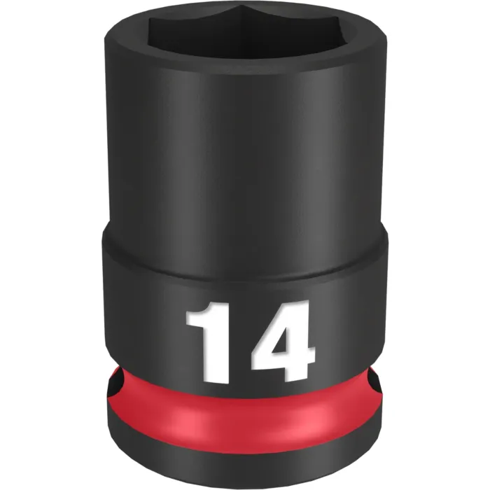 Milwaukee SHOCKWAVE™ Impact Duty 3/8" Drive 14MM Standard 6 Point Socket
