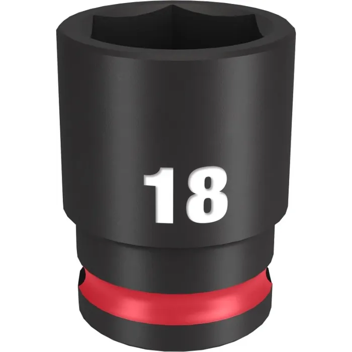 Milwaukee SHOCKWAVE™ Impact Duty 3/8" Drive 18MM Standard 6 Point Socket
