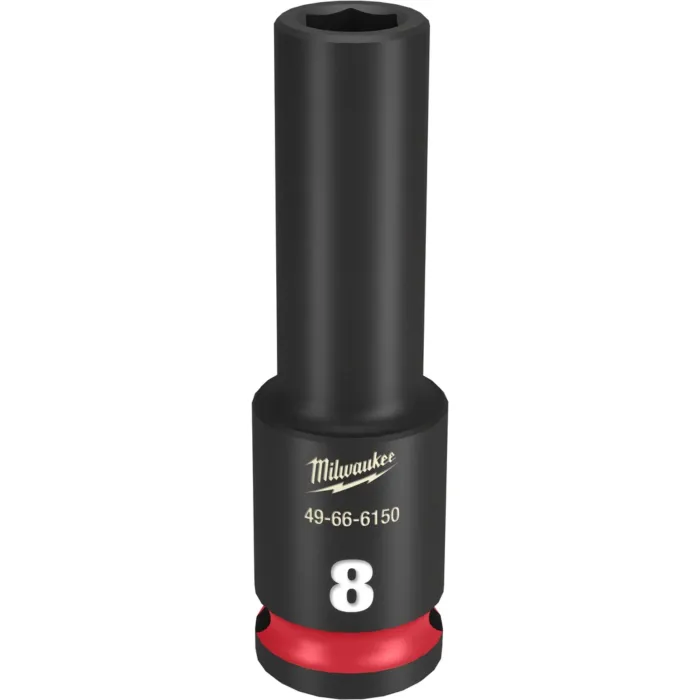 Milwaukee SHOCKWAVE™ Impact Duty 3/8" Drive 8MM Deep 6 Point Socket