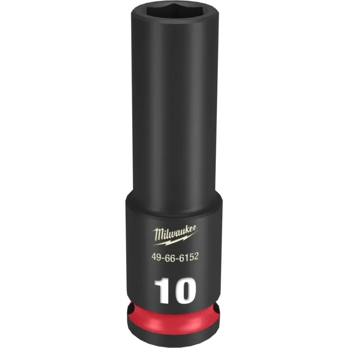 Milwaukee SHOCKWAVE™ Impact Duty 3/8" Drive 10MM Deep 6 Point Socket