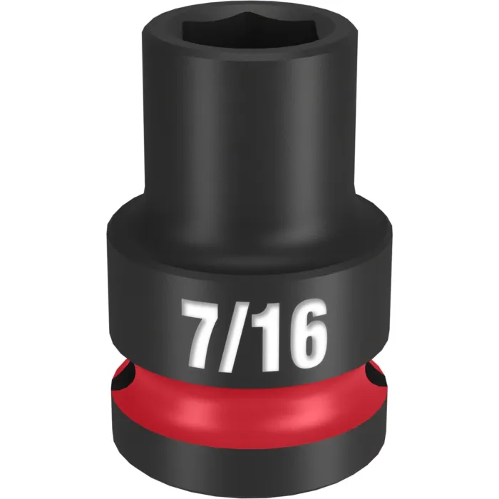 Milwaukee SHOCKWAVE™ Impact Duty 1/2" Drive 7/16" Standard 6 Point Socket
