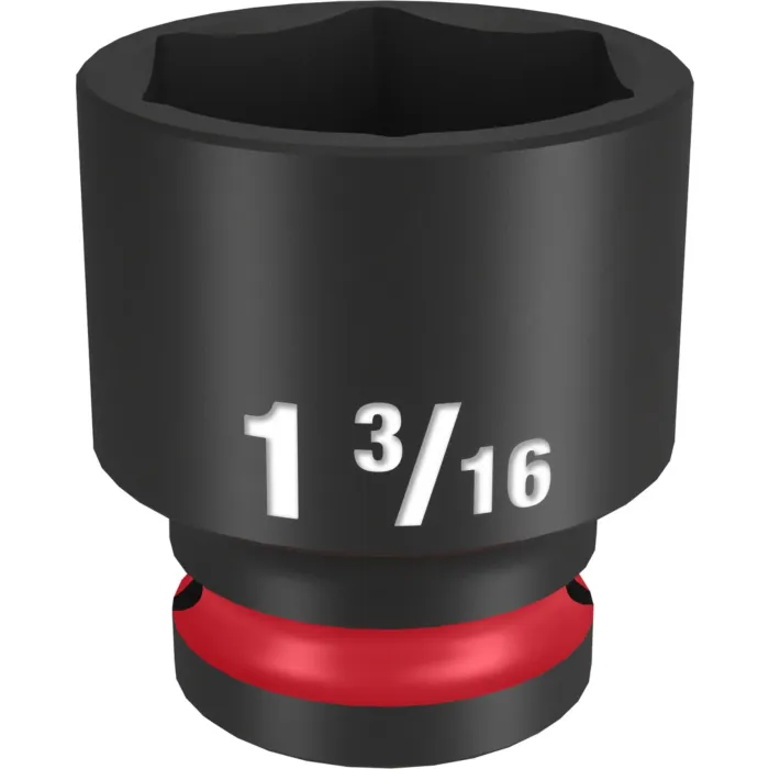 Milwaukee SHOCKWAVE™ Impact Duty 1/2" Drive 1-3/16" Standard 6 Point Socket