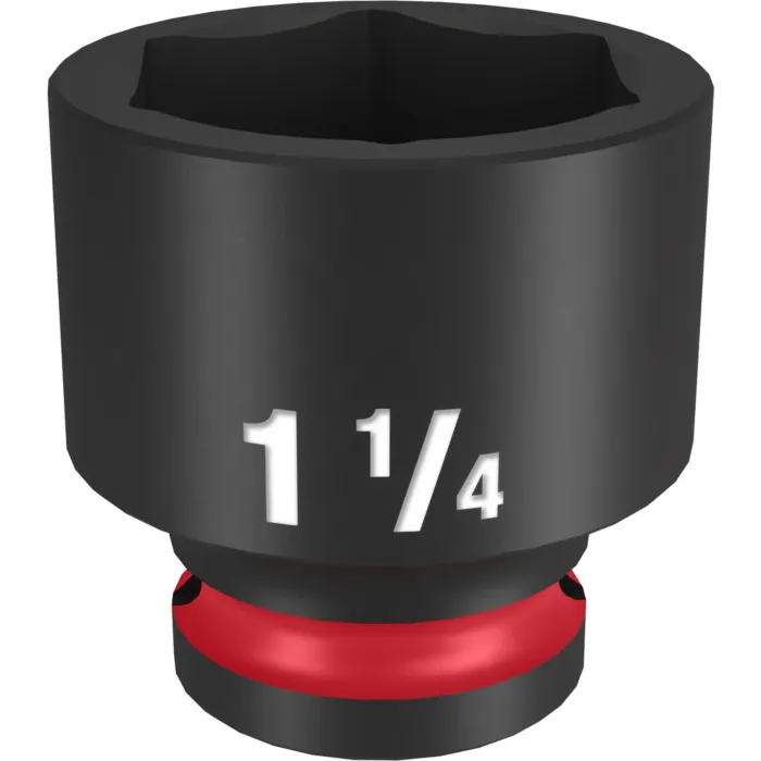 Milwaukee SHOCKWAVE™ Impact Duty 1/2" Drive 1-1/4" Standard 6 Point Socket