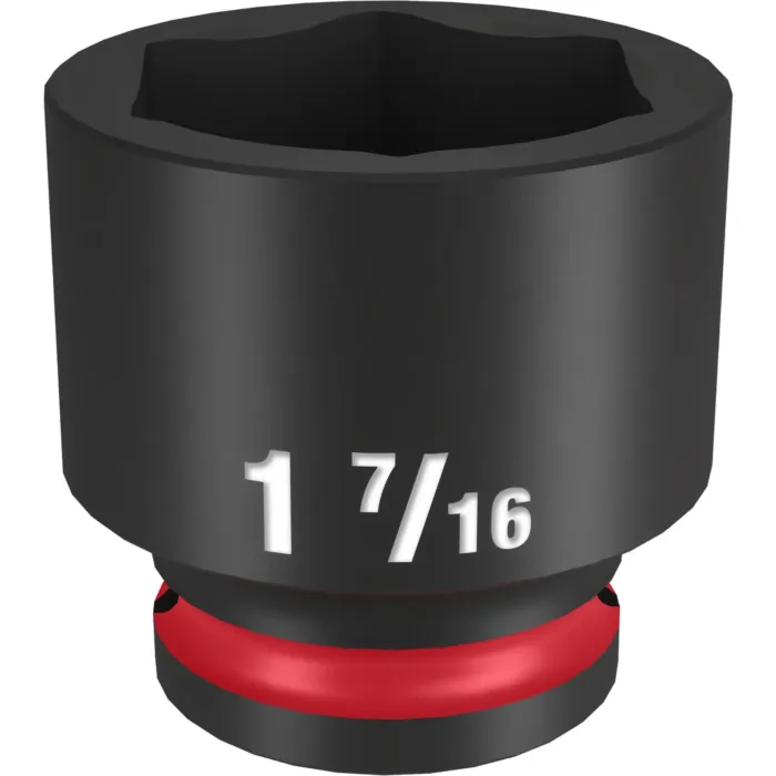 Milwaukee SHOCKWAVE™ Impact Duty 1/2" Drive 1-7/16" Standard 6 Point Socket