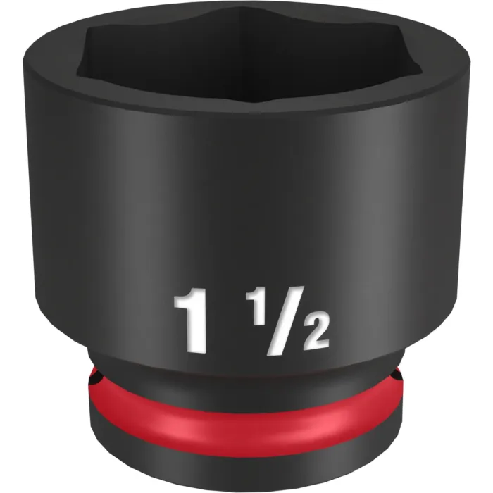 Milwaukee SHOCKWAVE™ Impact Duty 1/2" Drive 1-1/2" Standard 6 Point Socket