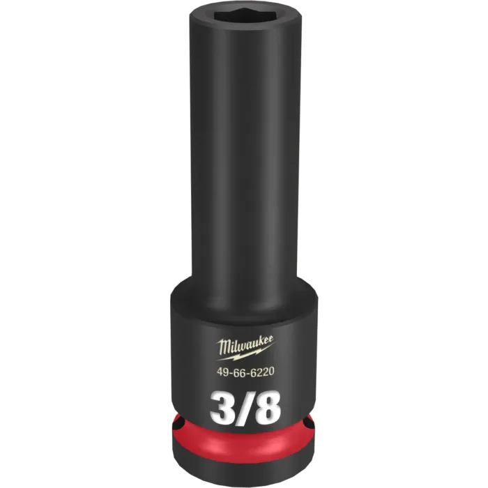 Milwaukee SHOCKWAVE™ Impact Duty 1/2" Drive 3/8" Deep 6 Point Socket