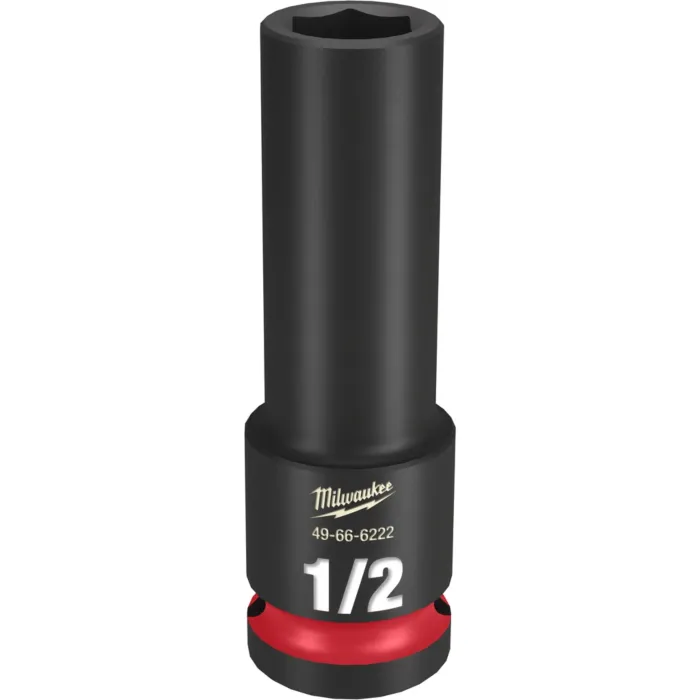 Milwaukee SHOCKWAVE™ Impact Duty 1/2" Drive 1/2" Deep 6 Point Socket