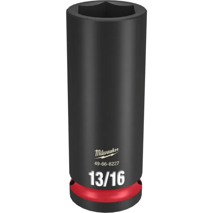 Milwaukee SHOCKWAVE™ Impact Duty 1/2" Drive 13/16" Deep 6 Point Socket