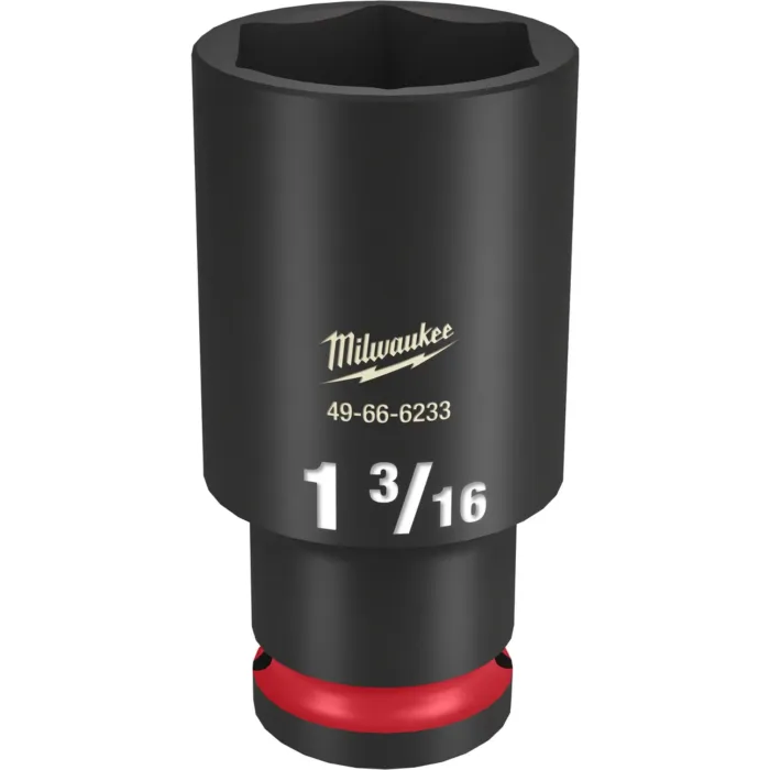 Milwaukee SHOCKWAVE™ Impact Duty 1/2" Drive 1-3/16" Deep 6 Point Socket