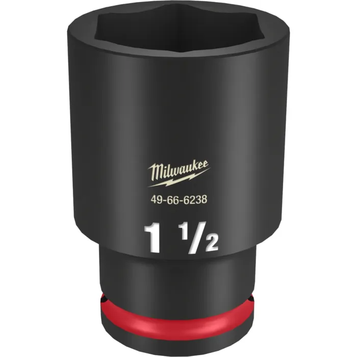 Milwaukee SHOCKWAVE™ Impact Duty 1/2" Drive 1-1/2" Deep 6 Point Socket
