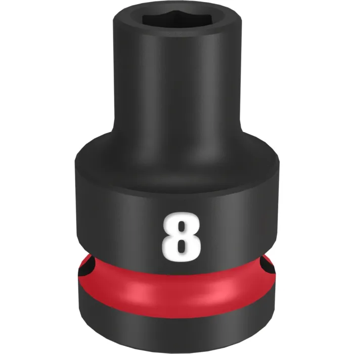 Milwaukee SHOCKWAVE™ Impact Duty 1/2" Drive 8MM Standard 6 Point Socket