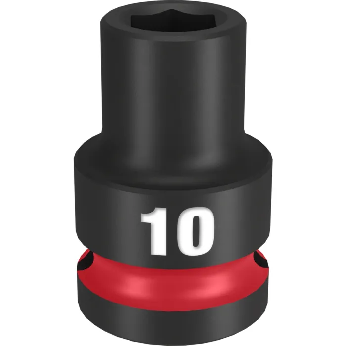 Milwaukee SHOCKWAVE™ Impact Duty 1/2" Drive 10MM Standard 6 Point Socket