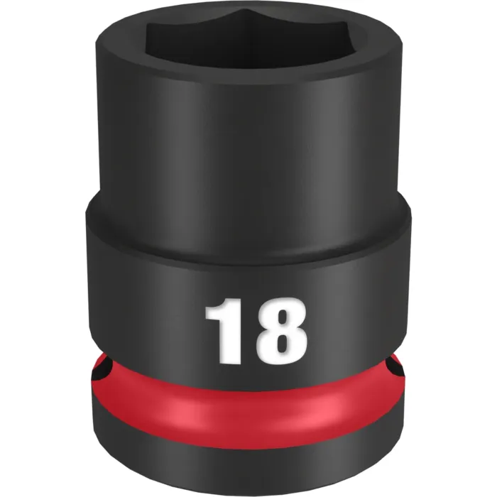 Milwaukee SHOCKWAVE™ Impact Duty 1/2" Drive 18MM Standard 6 Point Socket