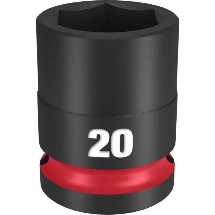 Milwaukee SHOCKWAVE™ Impact Duty 1/2" Drive 20MM Standard 6 Point Socket