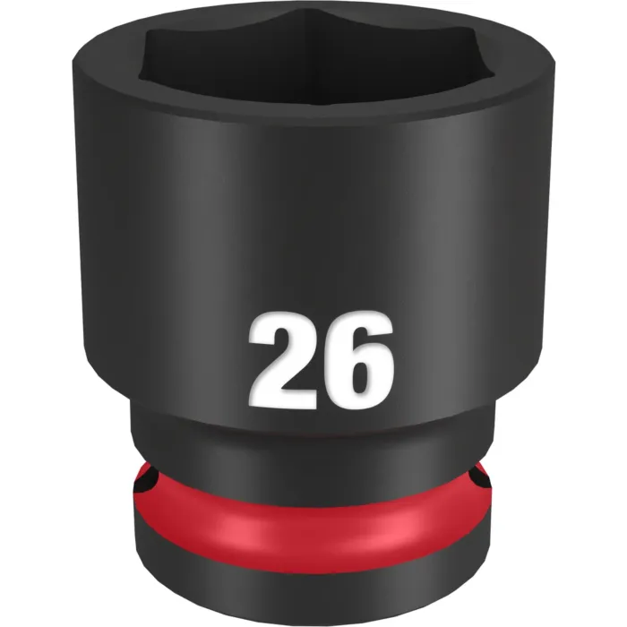 Milwaukee SHOCKWAVE™ Impact Duty 1/2" Drive 26MM Standard 6 Point Socket
