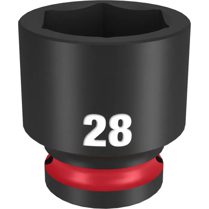 Milwaukee SHOCKWAVE™ Impact Duty 1/2" Drive 28MM Standard 6 Point Socket