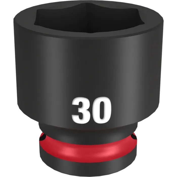 Milwaukee SHOCKWAVE™ Impact Duty 1/2" Drive 30MM Standard 6 Point Socket