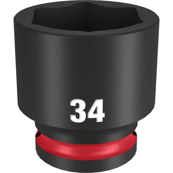 Milwaukee SHOCKWAVE™ Impact Duty 1/2" Drive 34MM Standard 6 Point Socket