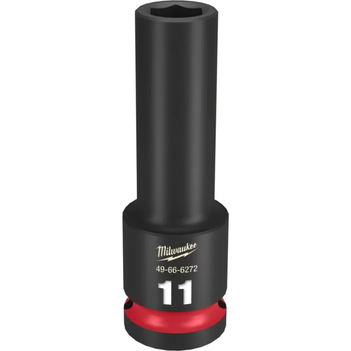 Milwaukee SHOCKWAVE™ Impact Duty 1/2" Drive 11MM Deep 6 Point Socket