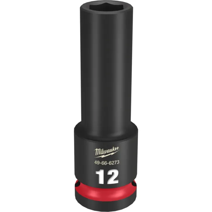 Milwaukee SHOCKWAVE™ Impact Duty 1/2" Drive 12MM Deep 6 Point Socket