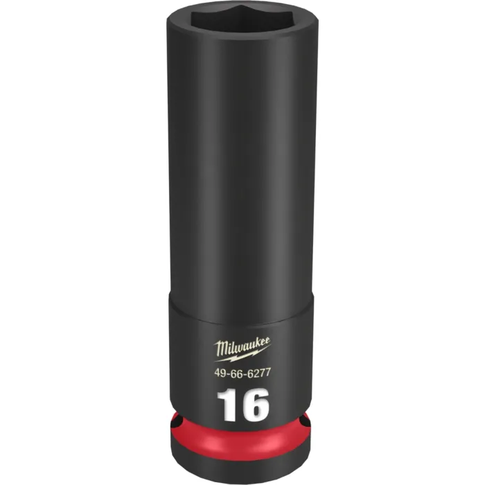 Milwaukee SHOCKWAVE™ Impact Duty 1/2" Drive 16MM Deep 6 Point Socket