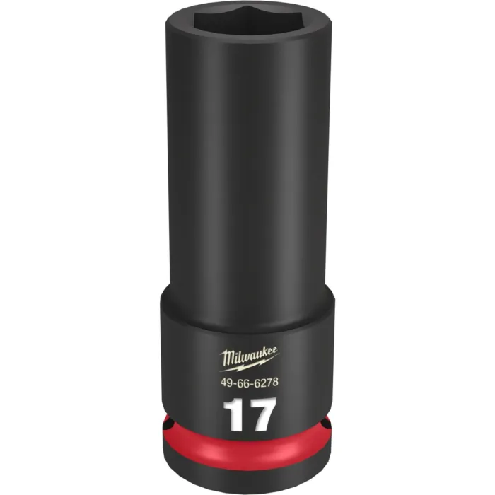 Milwaukee SHOCKWAVE™ Impact Duty 1/2" Drive 17MM Deep 6 Point Socket