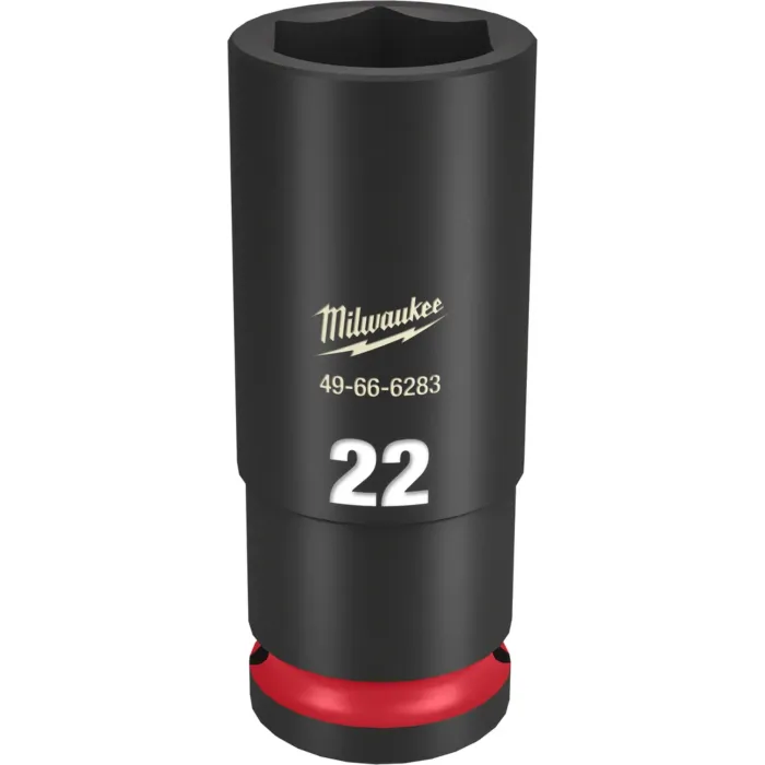 Milwaukee SHOCKWAVE™ Impact Duty 1/2" Drive 22MM Deep 6 Point Socket