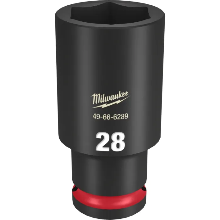 Milwaukee SHOCKWAVE™ Impact Duty 1/2" Drive 28MM Deep 6 Point Socket