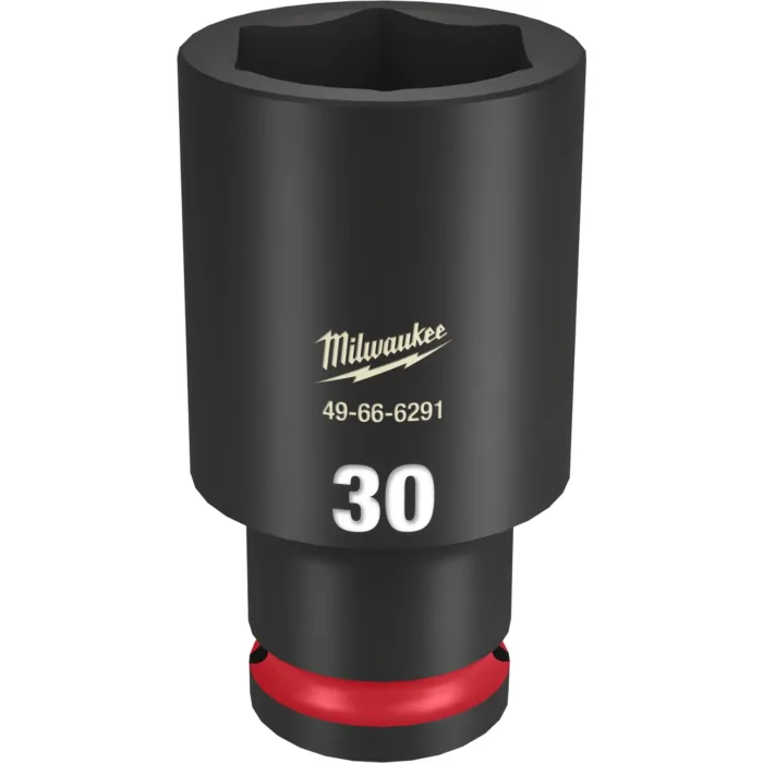 Milwaukee SHOCKWAVE™ Impact Duty 1/2" Drive 30MM Deep 6 Point Socket