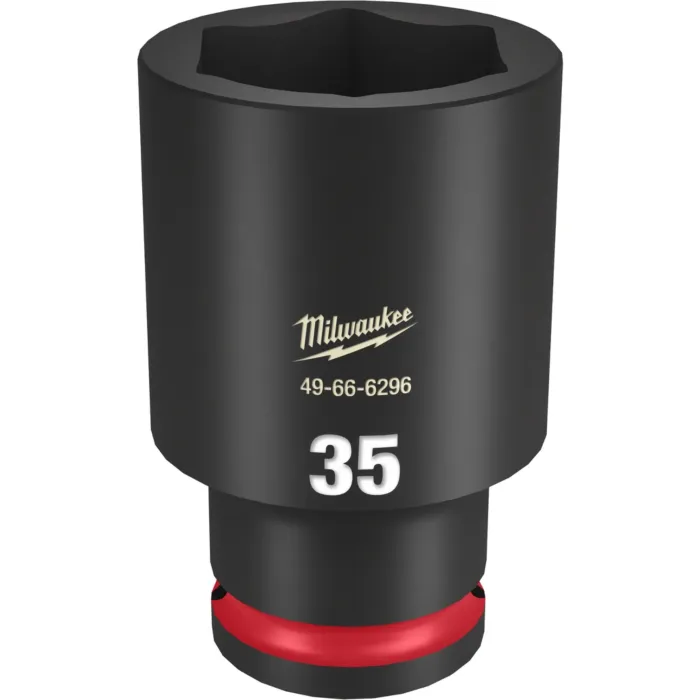 Milwaukee SHOCKWAVE™ Impact Duty 1/2" Drive 35MM Deep 6 Point Socket