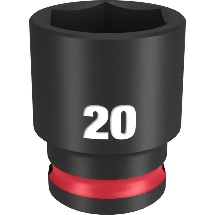 Milwaukee SHOCKWAVE™ Impact Duty 3/8" Drive 20MM Standard 6 Point Socket
