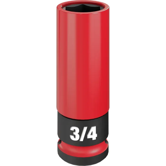 Milwaukee SHOCKWAVE™ Impact Duty 1/2 Drive 3/4" SAE Lug Nut Wheel Socket