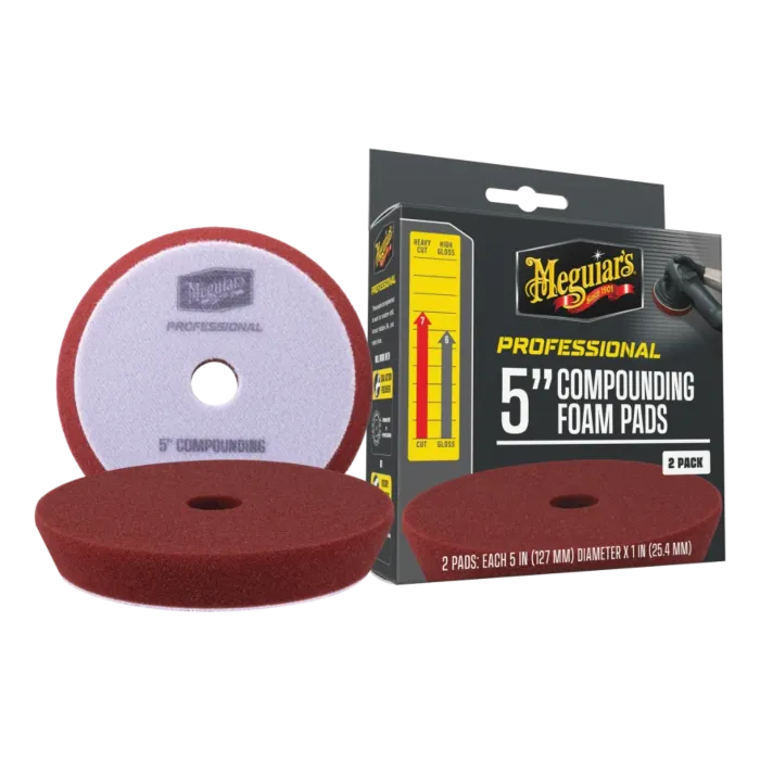 Meguiars Polishing Pad 5" Red 2 pack