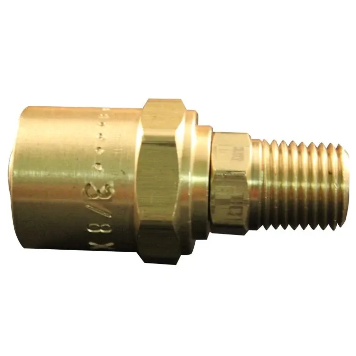 Milton MNPT 1/4 in 250 psi Reusable Hose End Fitting