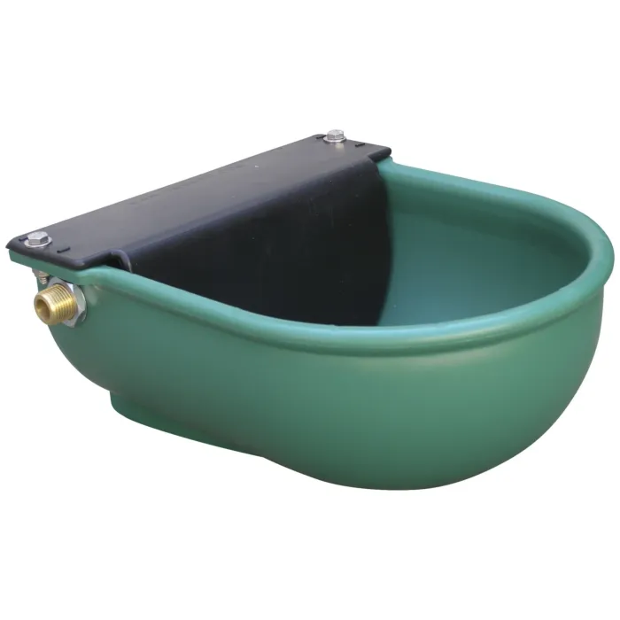 SMB 1/2 in Hookup Specifications Poly Green Large Capacity Float Bowl