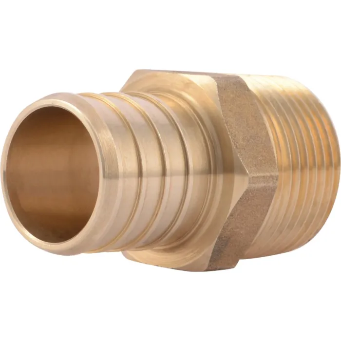 SHARKBITE SharkBite 1 In. CF x 3/4 In. MPT Brass PEX Adapter