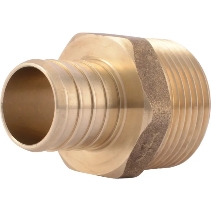 SHARKBITE Brass PEX Adapter - 1 in. CF x 1 in. MPT