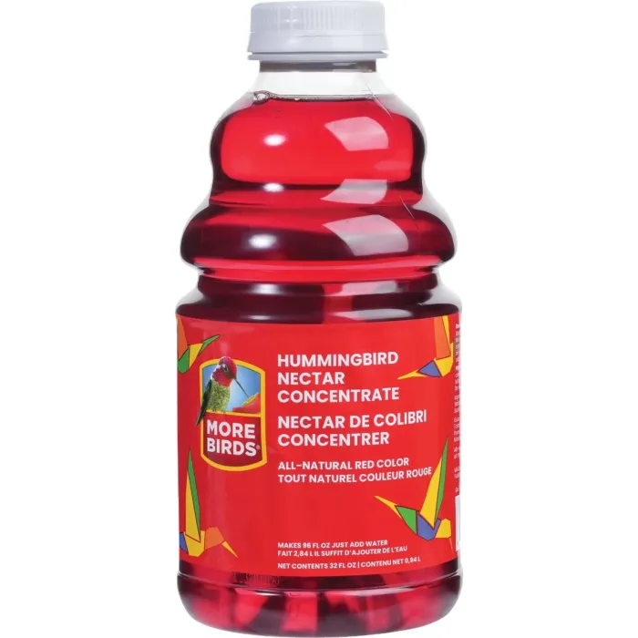 More Birds Liquid Concentrate Hummingbird Nectar - 32 oz