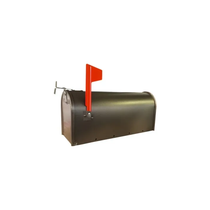 Fulton 18-3/4 in 6-7/8 in 8-3/4 in Standard Post Mount Mailbox