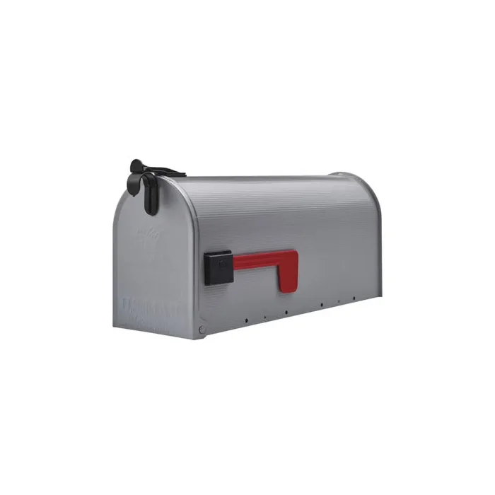 Fulton 18-3/4 in 6-7/8 in 8-3/4 in Standard Post Mount Mailbox