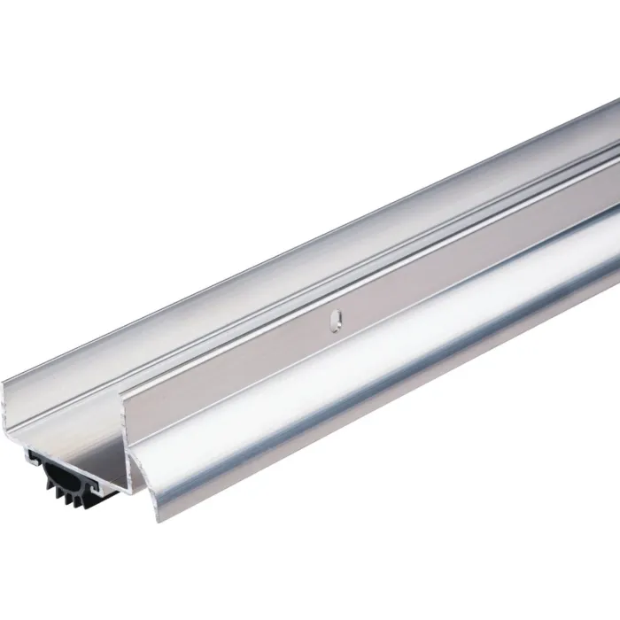 M-D Building Products 2.25 In. W. x 1.375 In. H. x 36 In. L. Aluminum Silver Door Bottom