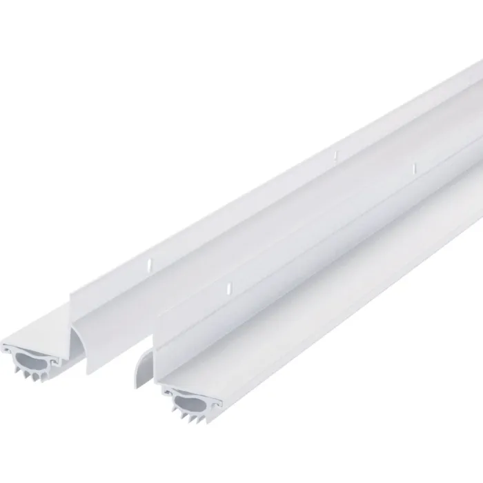 M-D Building Products 1.75 In. W. x 1.625 In. H. x 36 In. L. Aluminum White Door Bottom