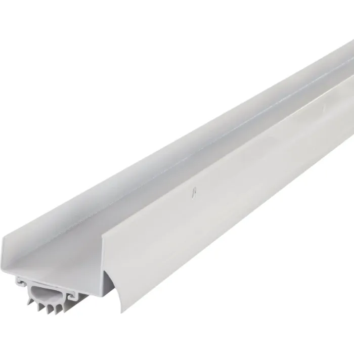 M-D Building Products 2.25 In. W. x 1.375 In. H. x 36 In. L. Aluminum White Door Bottom