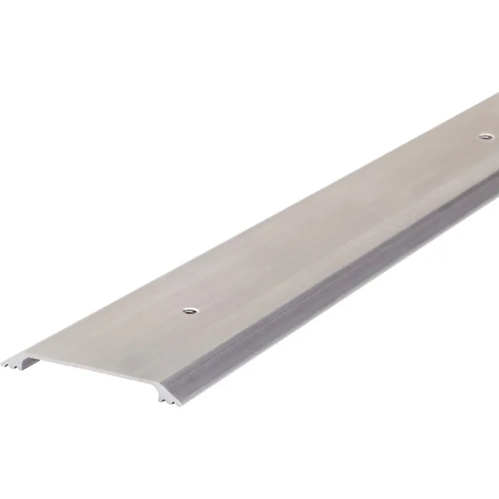 M-D Building Products 2-1/2 In. x 1/4 In. x 36 In. Silver Aluminum Flat Profile Threshold for Interior Doorways