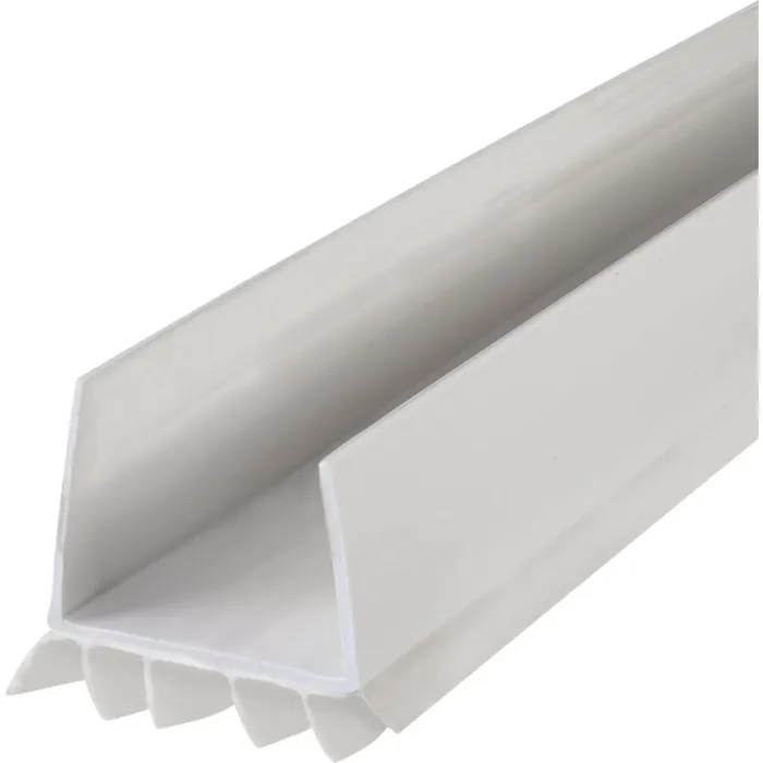 M-D Building Products CINCH 2 In. W. x 1.75 In. H. x 36 In. L. Vinyl White Door Bottom