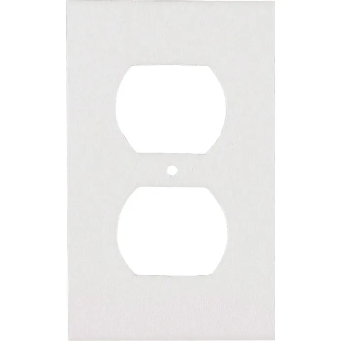 M-D Building Products White Outlet Sealers for Standard & GFCI Outlets, (6-Pack)