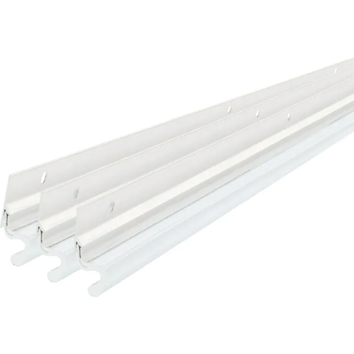 M-D Building Products White Aluminum and Vinyl-coated Foam Heavy-duty Screw-on Top and Sides Door Seal Kit