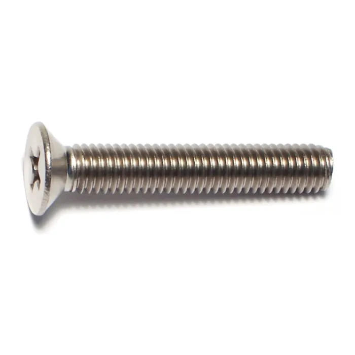5 mm - 0.80 x 30 mm Machine Screw, Phillips Flat Head, Stainless Steel 