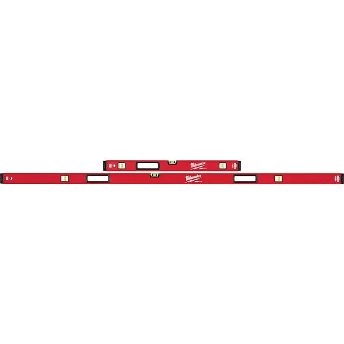 Milwaukee 78 in. & 32 in. REDSTICK™ Magnetic Box Level Jamb Set
